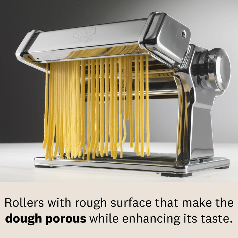 MARCATO Linguine Cutter Attachment, Made in Italy, Works with Atlas 150 Pasta Machine, 7 x 2.75-Inches, Silver - Image 5